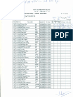 Student Exam List Chemistry 1 Semester 1