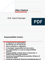 MCS-Responsibility Centres & Profit Centres