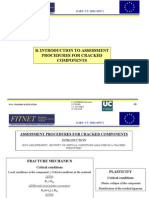 B. Introduction To Assessment Procedures For Cracked Components