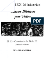 BI 12 Conociendo Su Biblia III - Maestro