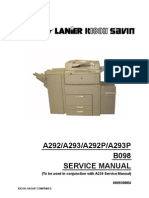 Ricoh Aficio 551-700 Service Manual