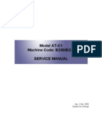 Ricoh MP c2500 Service Manual