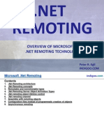 Overview of Microsoft .Net Remoting technology