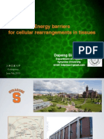 ￼Energy barriersfor cellular rearrangements in tissues