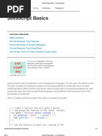 jQuery Fundamentals __ JavaScript Basics