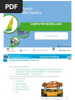 Computer Modelling: 1.-Introduction