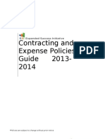 Expanded Success Initiative Expense Policies Guide 2013-2014-Draft
