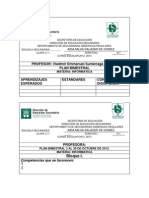 PLAN DE TRABAJO bIMESTRAL