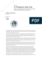 Nacionalización de Ypf