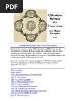A Doutrina Secreta Dos Rosacruzes