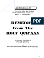 34655975 Remedies From the Holy Quran by Shaykh Ashraf Ali Thanvi RA