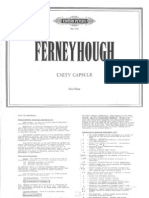 Ferneyhough - Unity Capsule