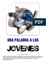 Una Palabra A Los Jovenes