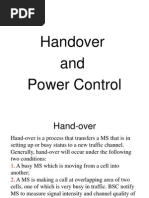 HO and Power Control