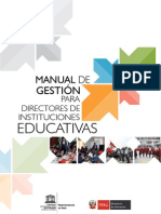 121655992 Manual de Gestion Para Directores de Centros Educativos