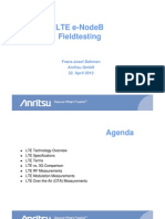 Anritsu LTE E-Node B Field Testing