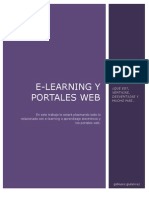 Trabajo de Word. E-Learning y Portales Web