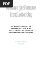 Sybase ASE Database Performance Troubleshooting