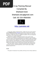 Download X-ray Training  by Shahzad Asghar Arain SN15906118 doc pdf
