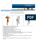 Electric Chain Hoist Eha Type