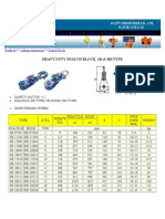 Heavy Duty Snatch Block, Sb & Hb Type