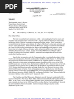 13-08-08 Microsoft Letter Re. New Google Lawsuit in Germany