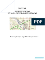 Manual para Georeferenciar Un Mapa Escaneado en AutoCAD