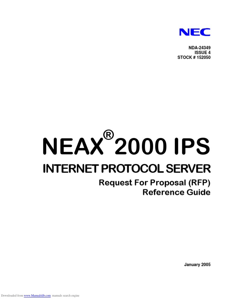 Neax 2000 Ips Command Manual