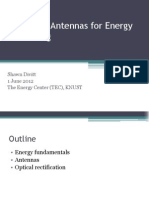 Rectifying Antennas For Energy Harvesting