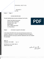 SD B1 British Government FDR - Withdrawal Notice - 4-6-04 Commission Request For Info - Classified 720