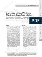 Una Mirada Crítica Al Vitalismo Cósmico de Darío Botero Uribe-Damián Pachón Soto 2