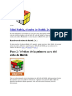 Solucion Cubo Rubik 2x2x2