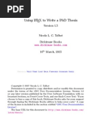Download Using LATEX to Write a PhD Thesis by bboyvn SN159087265 doc pdf