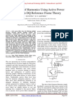 Elimination of Harmonics Using Active Power Filter Based On DQ Reference Frame Theory