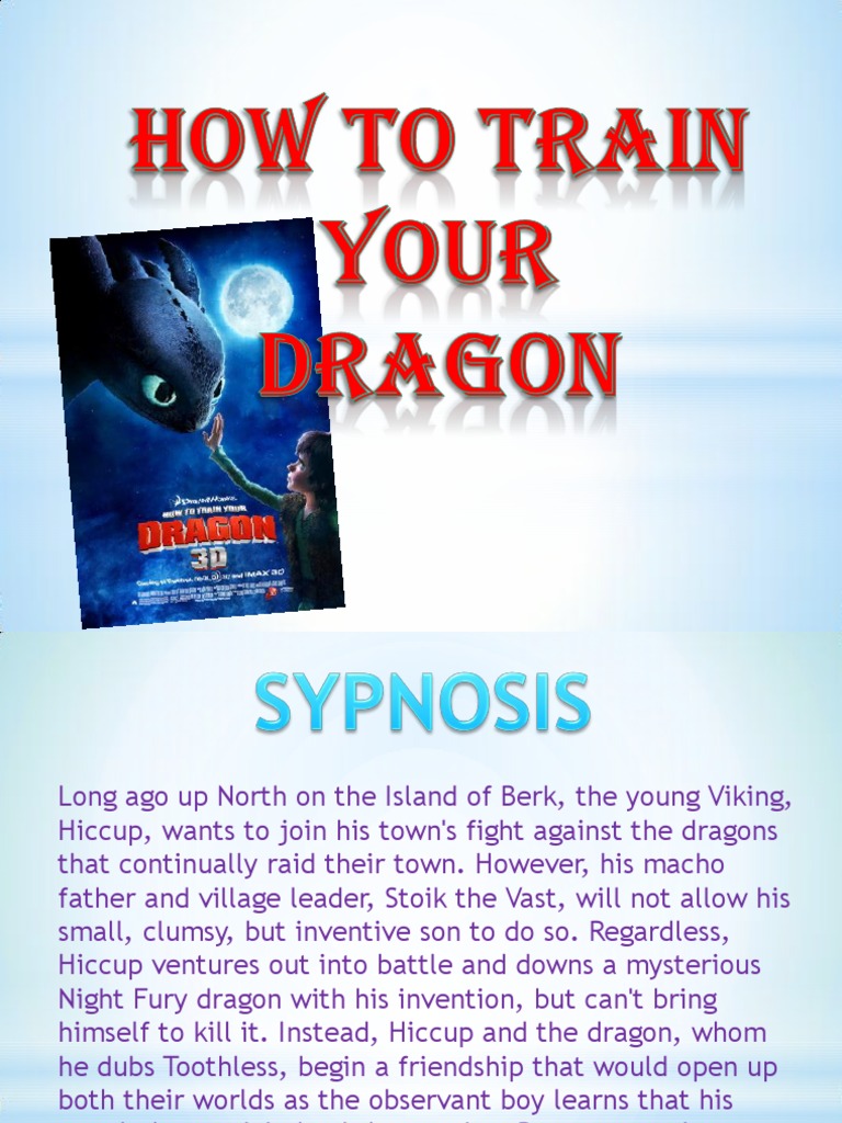 How To Train Your Dragon PDF