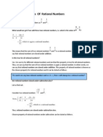 Closure Properties of Rational Numbers