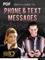 Badboy - Guide to Phone & Text Messages