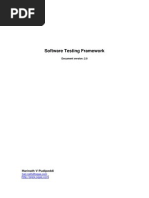 Download Software Testing Framework by Ram_p SN15909730 doc pdf