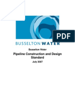 Busselton Water Pipeline Construction Guide