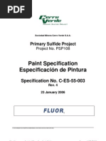 Procedimiento de Pintura-es-55-003 Paint Rev4