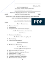 The Petroleum (Refining Conversion Transmission and Midstream Storage) Act 2013