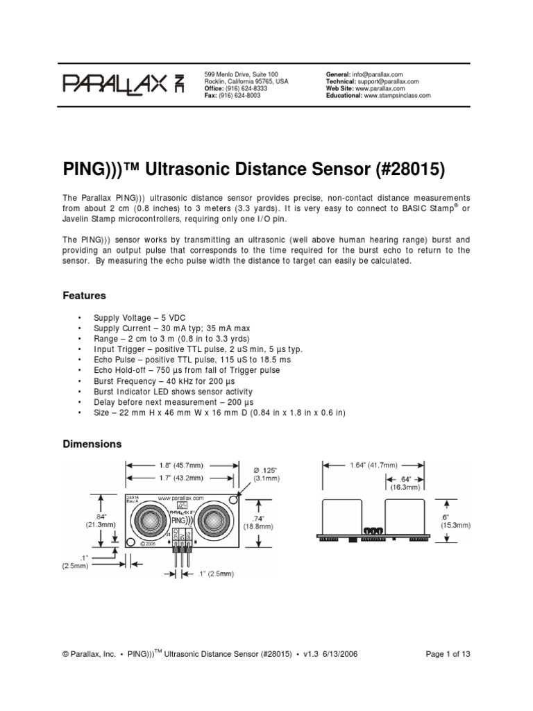 Arduino Ping | PDF