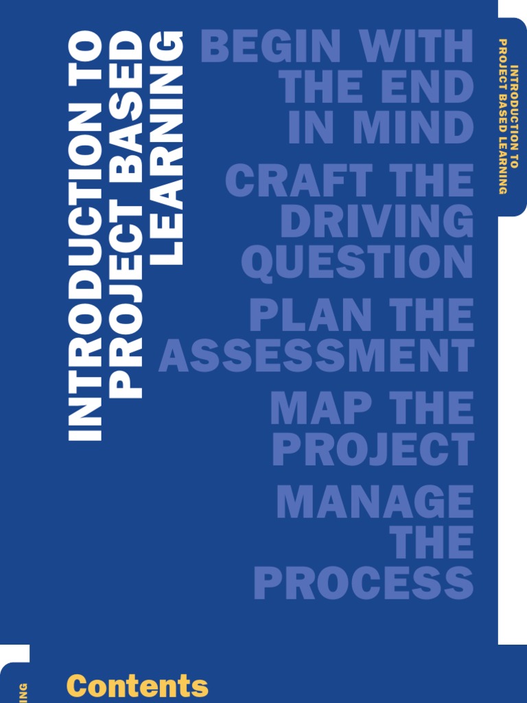 Introduction To Project Based Learning | PDF | Project Based Learning ...
