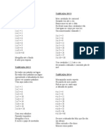 Tabuadas musicais 1-10