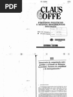 Claus Offe - Partidos Politicos y Nuevos Movimientos