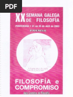 XX Semana Galega de Filosofa | PDF