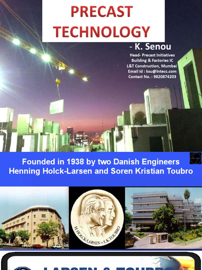 L&T Precast Solutions Overview | PDF | Precast Concrete | Concrete