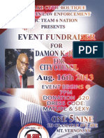 Fundraiser for Damon K. Jones for Mt. Vernon city Council 