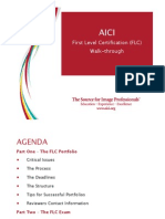 AICI FLC Walkthrough 2013