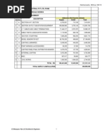 Electrical Works - Package 2B Addendum BoQ Synefra Estimate